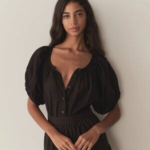 Doen June Black Top